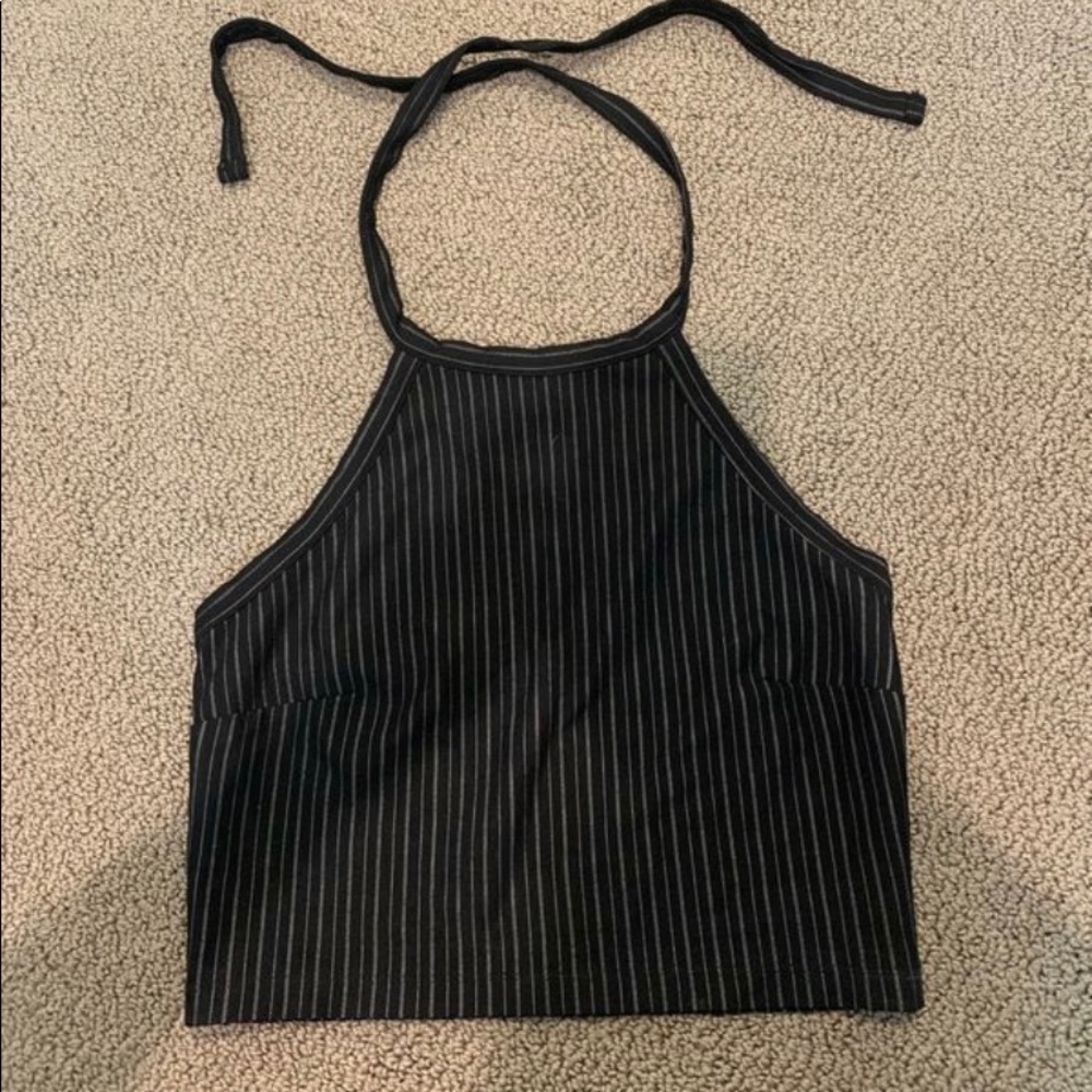 Black Halter Tank